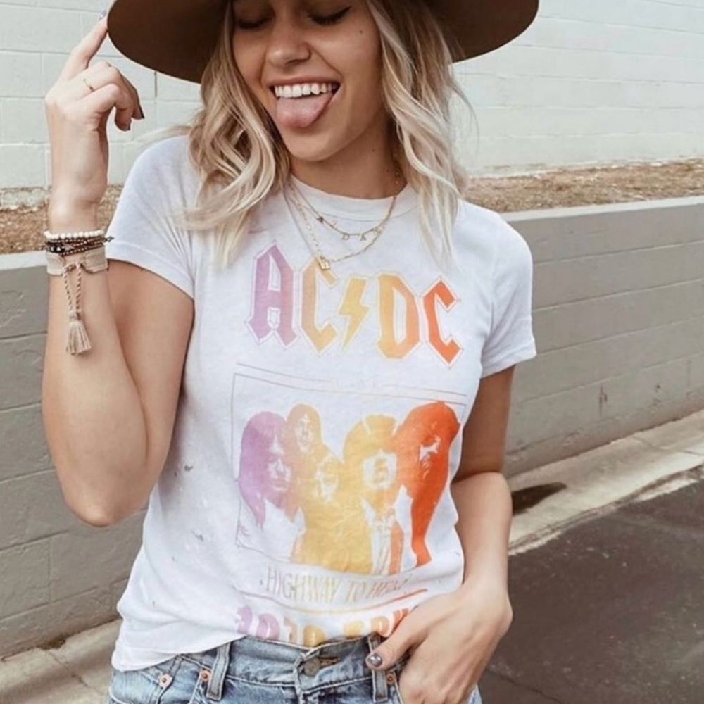 {Chaser} Brand New AC/DC Band Tee